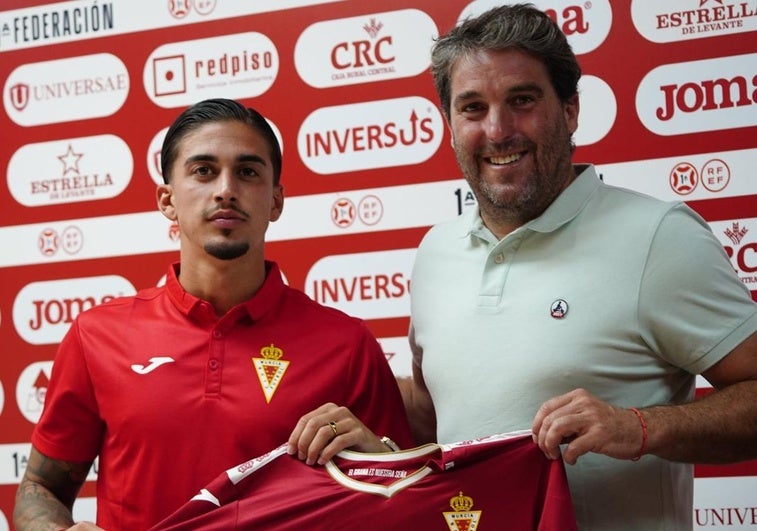 Cristo Romero, un puñal para la banda izquierda del Murcia